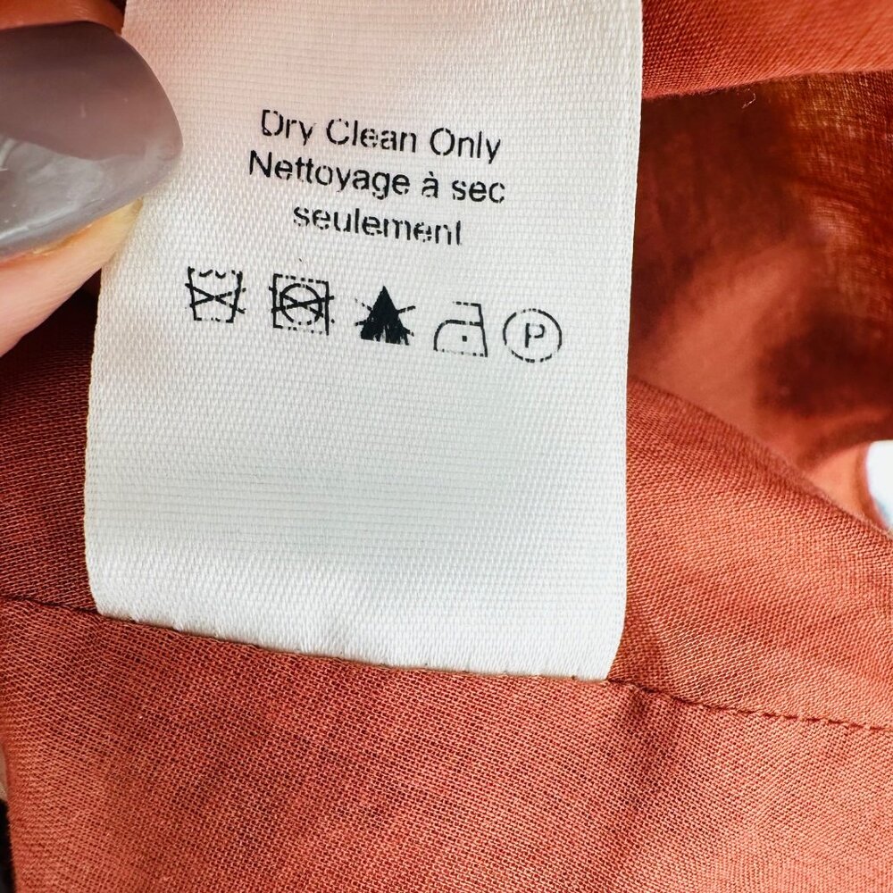 Veronica Beard Abanu Multicolored Floral Tiered 3/4 Sleeve Keyhole Mini Dress 2 - Picture 11 of 11